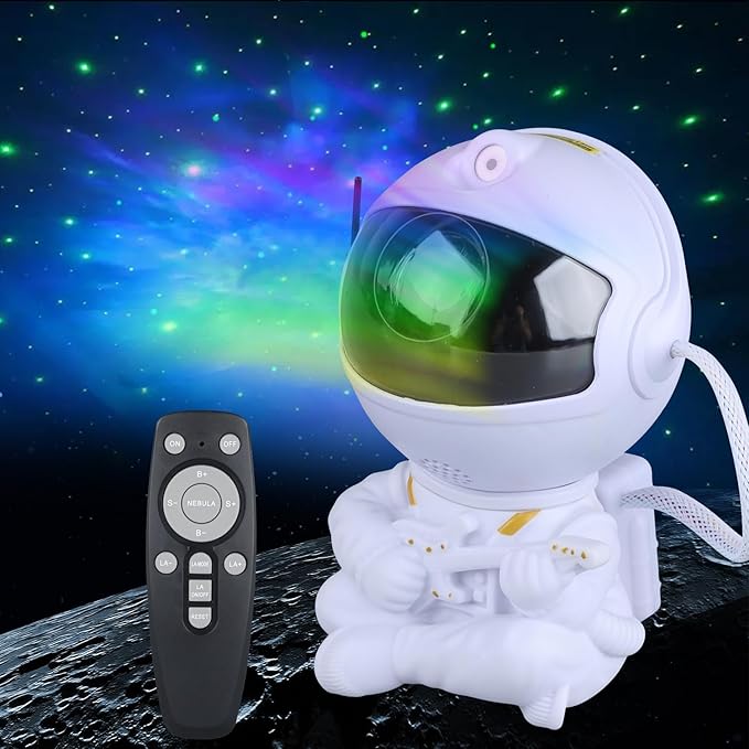Astronaut Star Projector, Star Projector Galaxy Light by YXQUA