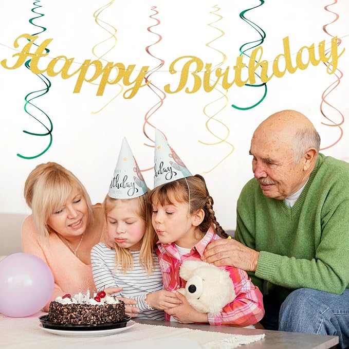 Olive Sage-Green Beige Happy-Birthday Party-Decorations - Image 7