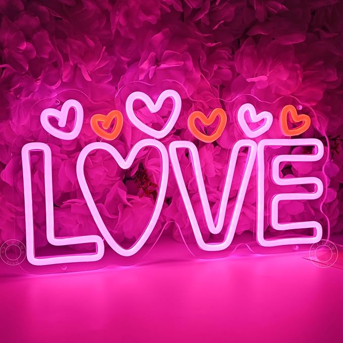 SYLHOME Led Neon Light Sign Love - Image 2