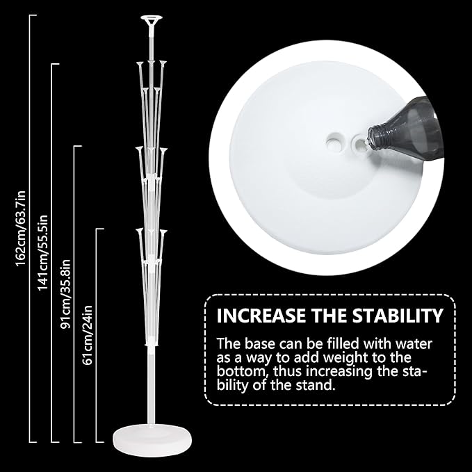 2 Sets Balloon Stand Kits, Balloon Stands - Image 4