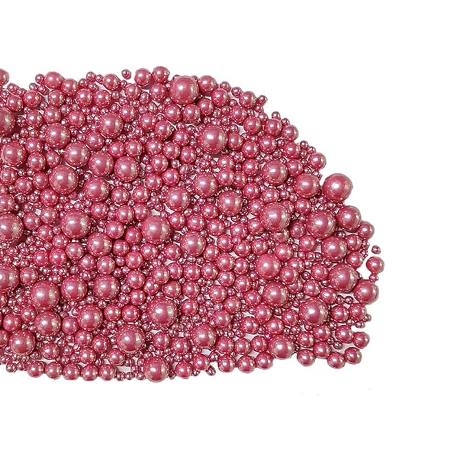 Edible Rose Gold Sugar Pearls Candy Sprinkles 120G/ 4.23Ounce Baking Cake - Image 4