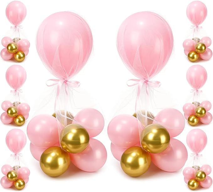 BBTO 8 Set Table Centerpieces Balloons Stand Kit by BBTO