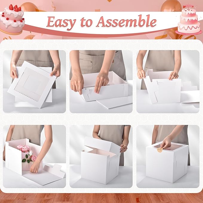 12Pcs Cake Boxes - Image 4