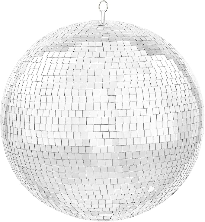 VEVOR Mirror Disco Ball, Large 20 Inch Party Mirror Ball by VEVOR