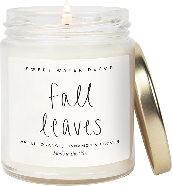 Sweet Water Decor Leaves Scented Candle by SweetWaterDecor