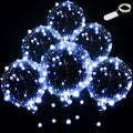 Light up led balloons, 12 set String LED Bubble Balloons by Wliwwo