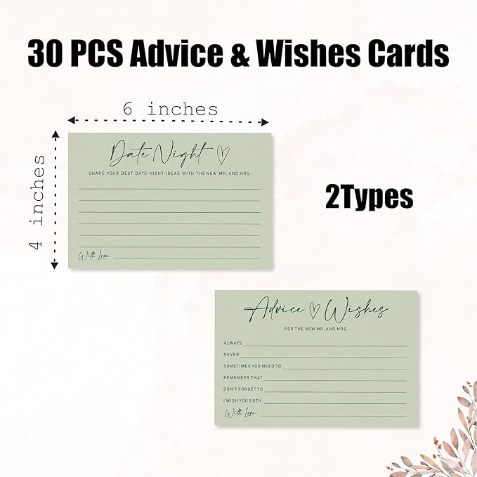 Advice & Wishes Card Set - Image 2