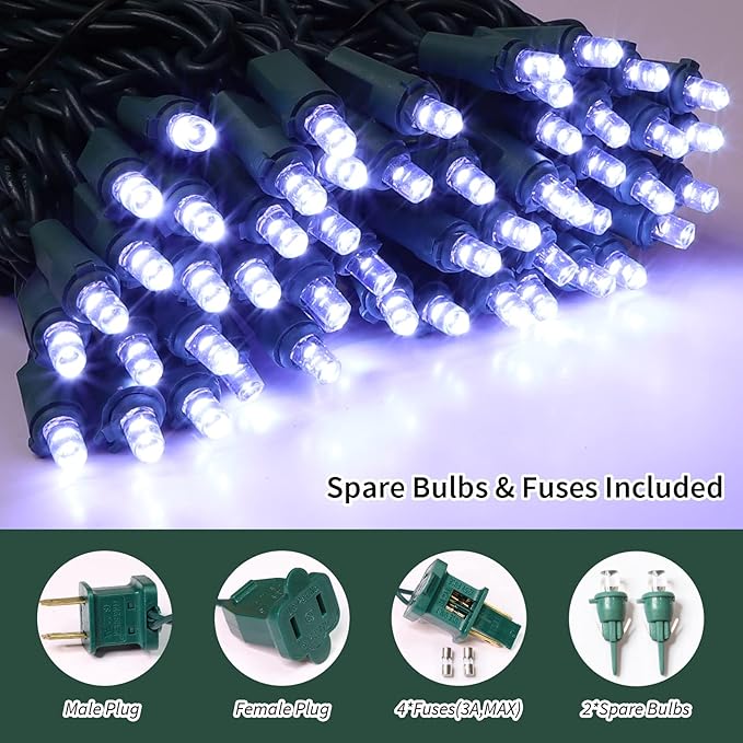 100 Count Cool White -String Lights - Image 2