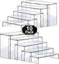 Aheroi Large Acrylic Risers, Transparent Shelves by Aheroi