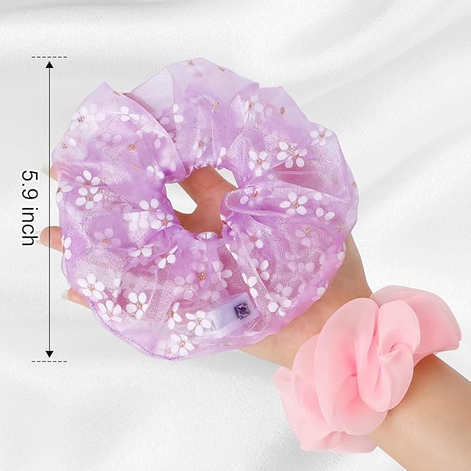 8 Pcs LED Scrunchies for Women - Image 7
