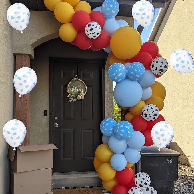 Cloud Balloons, Baby Shower, Cloud Themed Party Decorations Supplies - Image 5