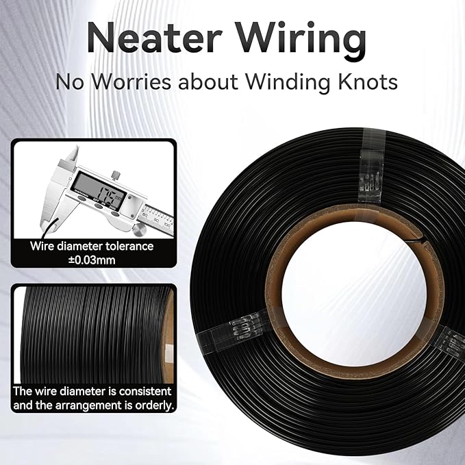 Kingroon PLA Filament 1.75mm Without Tray 3D Printer Filament 1kg PLA Filament - Image 5