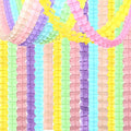 Pastel Rainbow Party-Decorations Streamers Garland by OURUOLA