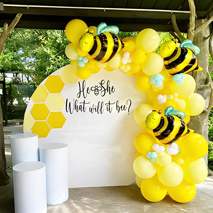 90pack Yellow Balloons Different Size 18/12/10/5 Inch Yellow Balloon Garland - Image 8