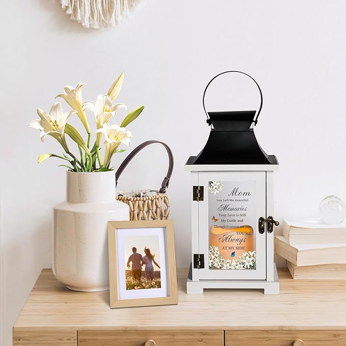 Memorial Lantern Bereavement Sympathy Gifts in Memory of Loved One Memorial - Image 2