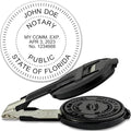 MaxMark Insert Only for Notary Seal Round Embosser for Florida State by Maxmark