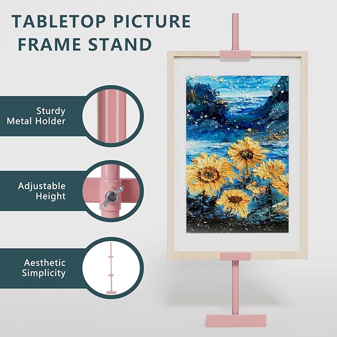 Tabletop Picture Frame Stand, Adjustable - Image 6