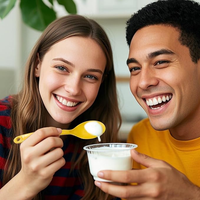 Stock Your Home With Sturdy Large Eco-Friendly Plastic Spoons, Frozen Yogurt - Image 6