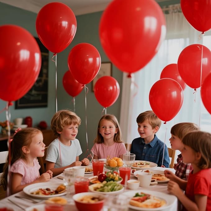 KAWKALSH Red Balloon 12 Inch - Image 8