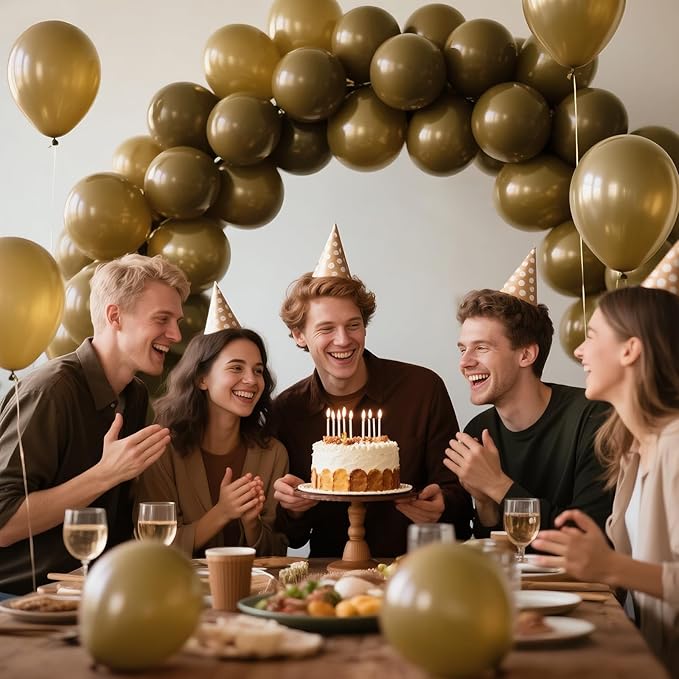 KAWKALSH Brown Balloon 12 Inch - Image 6