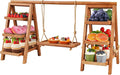 Wooden Cupcake Stand, 3 Tier Cupcake Display Stand by Flenpptly