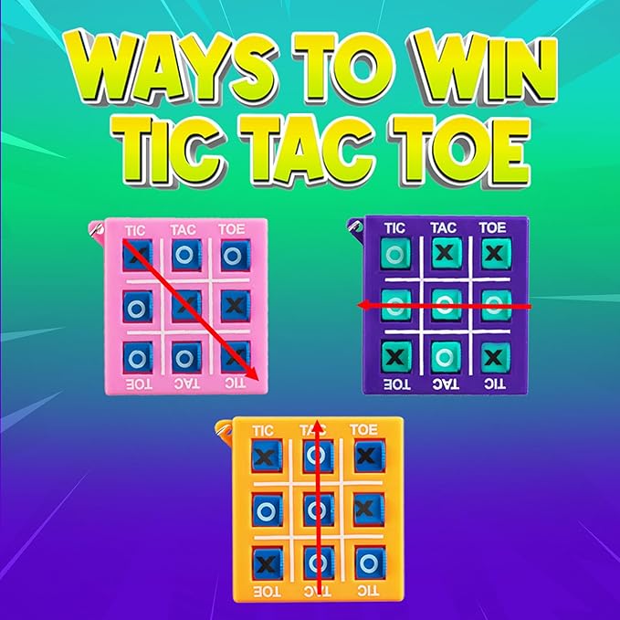 Mini Tic Tac Toe Keychain Games - Image 4