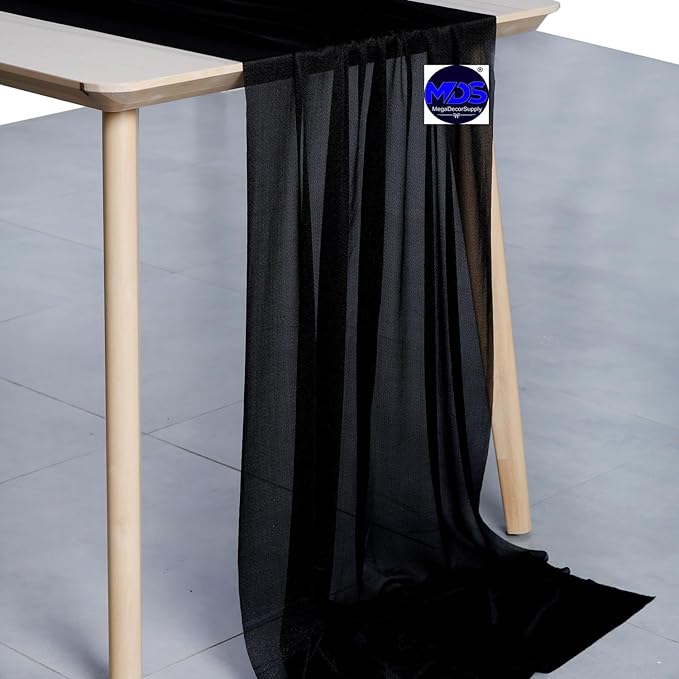 MDS Halloween Chiffon Table Runner - Image 2