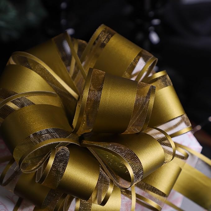6Pcs 6inch Pull Bow Gift Wrapping, Pull Bow - Image 4