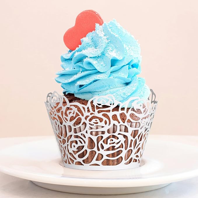 GWHOLE White Cupcake Wrappers - Image 4
