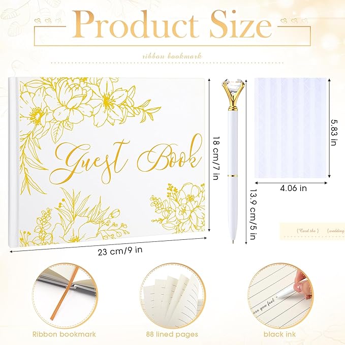 Wedding Guest Book Personalized Photo Guestbook to Sign at Reception Wedding - Image 2