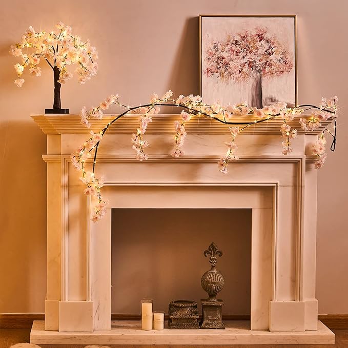 Fudios Lighted Garland Spring - Image 4