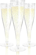 Prestee 24 Champagne Flutes Plastic by Prestee