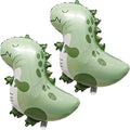 2PCS Matte Dinosaur Animal Balloons Cute inflatable dinosaur Foil Balloons by YOIOZAIZAI