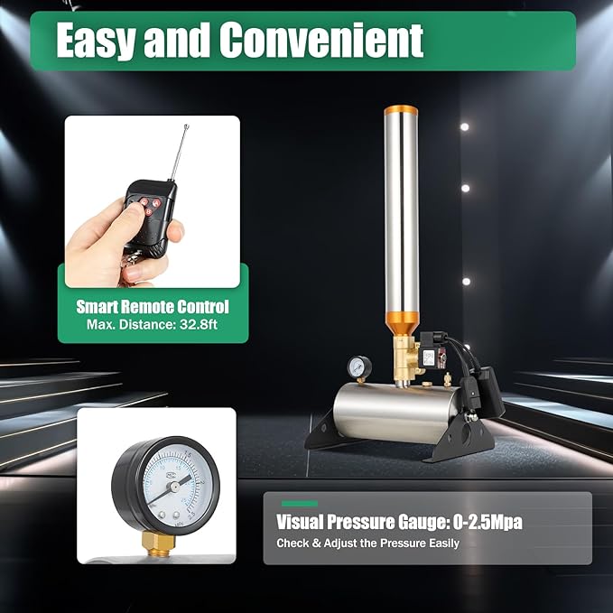 2PCS Confetti Cannon Machine Remote Control Confetti Launcher Machine Cannon - Image 3