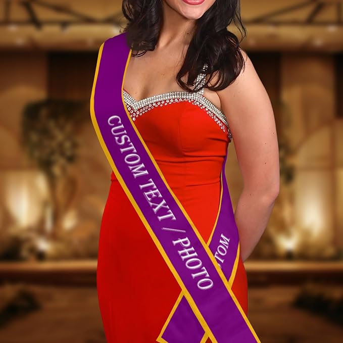 Custom Sash, Personalized Birthday Sash - Image 7