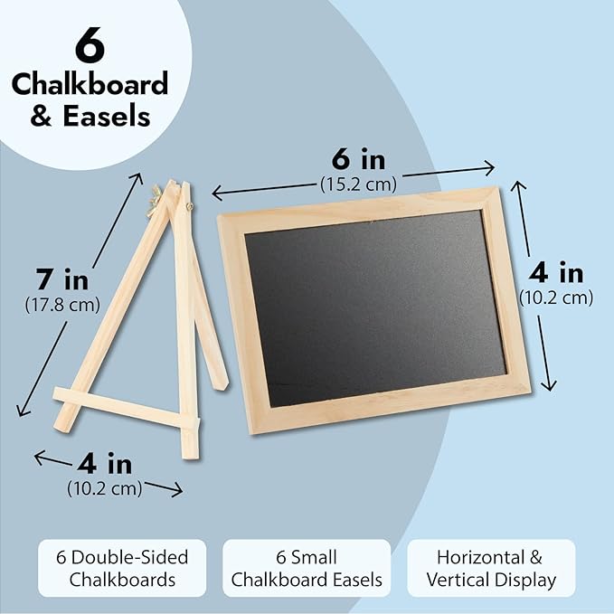 Juvale Mini Chalkboard Signs - Image 4