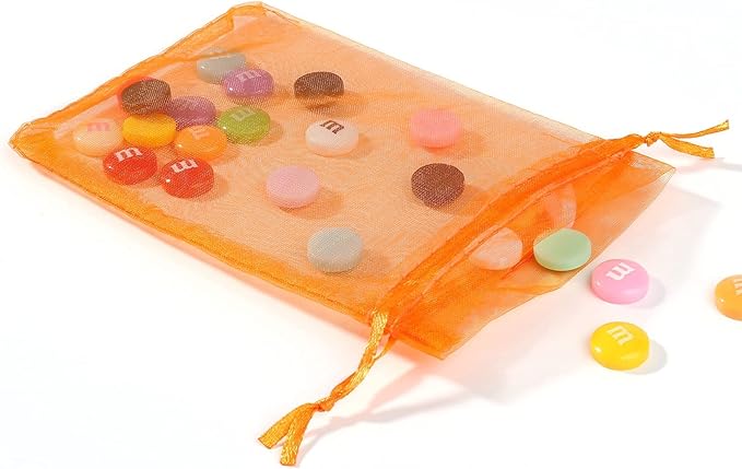 ANZNKU 100 Pack Organza Bags - Image 2