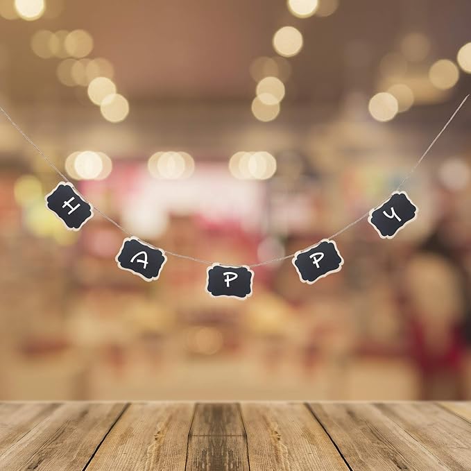 ONUPGO 16 Pack Chalkboard Tags - Image 5