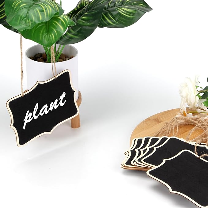 12 Pcs Mini Rectangle Chalkboard Label - Image 4
