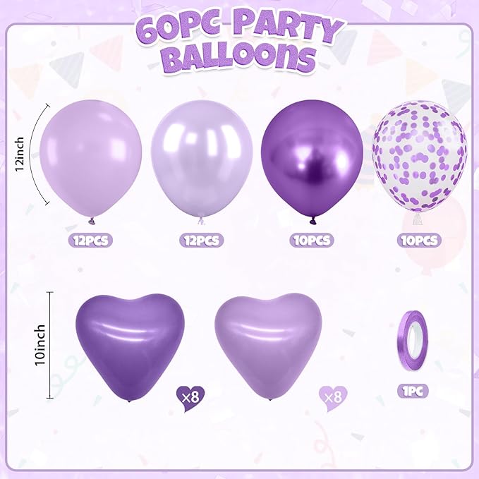 Purple Balloons - Image 2