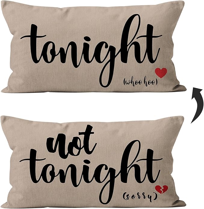 Mancheng-zi Bridal Gift, 12x20 Pillow Cover, Bridal Shower Gifts, Funny Couples by Mancheng-zi