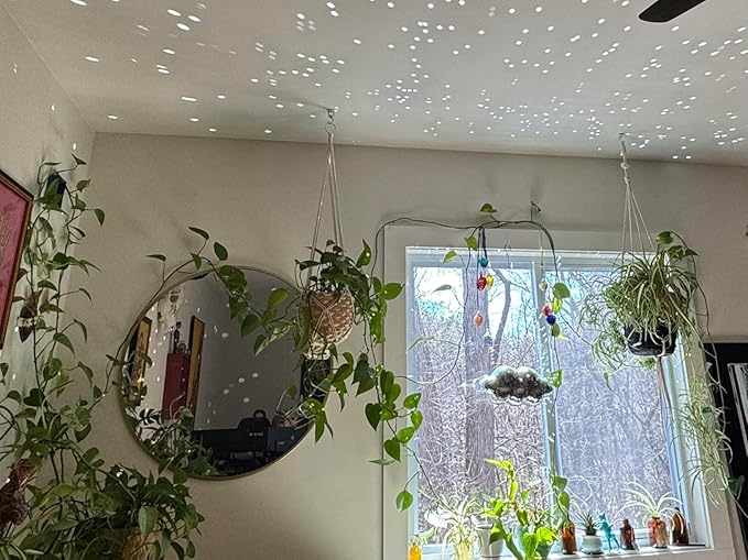Disco Ball Cloud Shaped, Cute Hanging Party Mirror Decor - Image 4