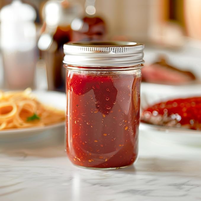 ComSaf Small Mason Jars 8 oz - Image 6