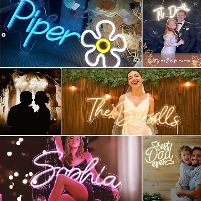 Custom Neon Signs, Custom LED Neon Sign Customizable - Image 3