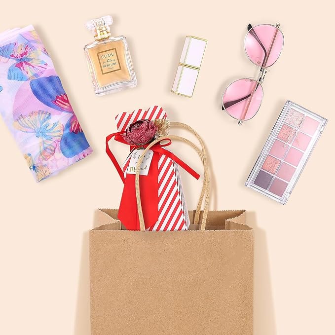 GSSUSA Paper Gift Bags 5.25x3.75x8 Inch 20000 Pack, Valentine's Day Gift Wrap - Image 4