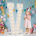 4FT Marquee Light Up Letters by LOBOOM