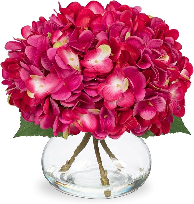 Hollyone Hydrangea Artificial Flowers by Hollyone
