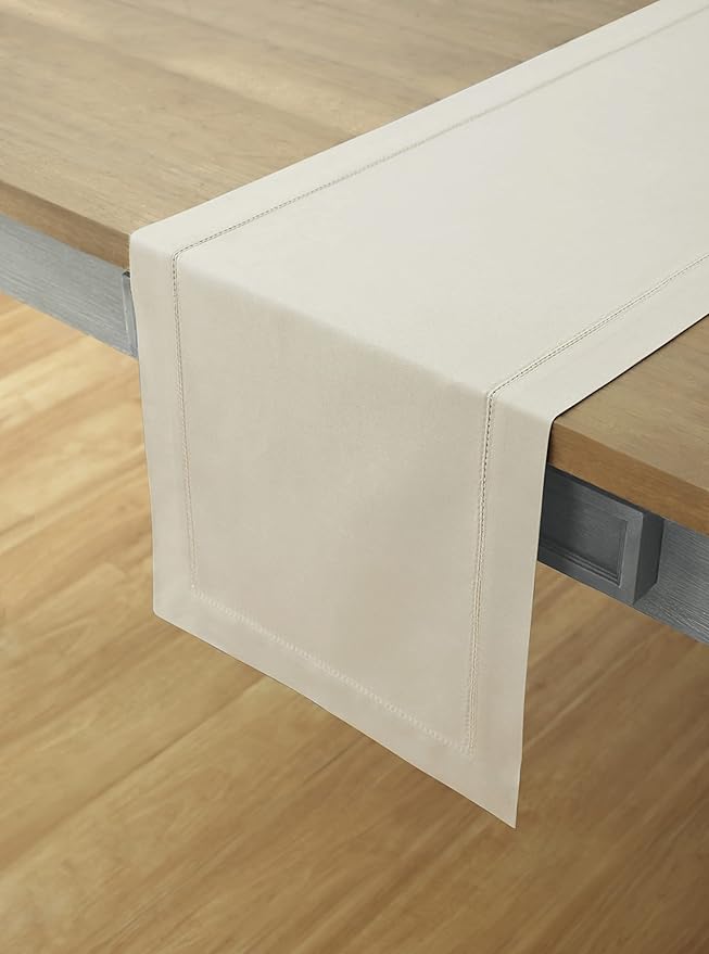 Solino Home Linen Table Runner 90 Inches Long - Image 4