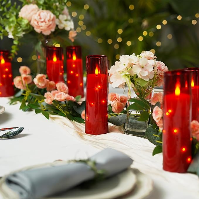 Raycare Flameless Candle with Remote Timer – 9 Flickering Acrylic Battery - Image 5