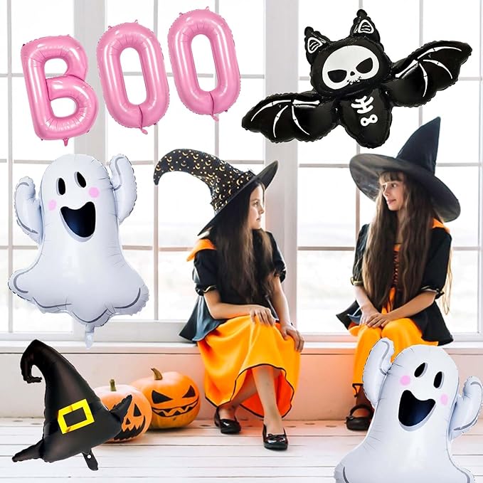 Halloween Balloons Decorations, Wizard's Hat Foil Balloon - Image 4